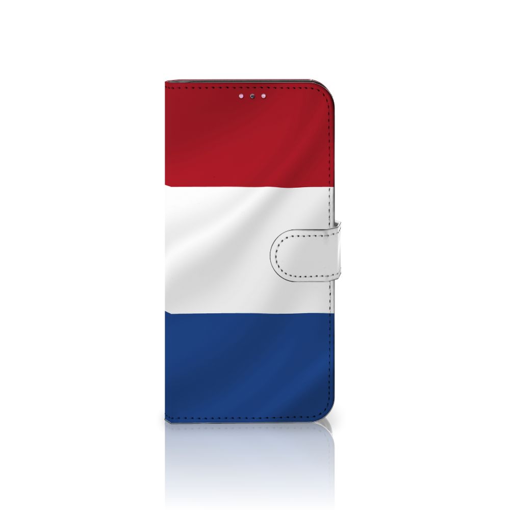 Xiaomi Redmi Note 11 Pro 5G/4G Bookstyle Case Nederlandse Vlag met artistiek design van de Nederlandse vlag.