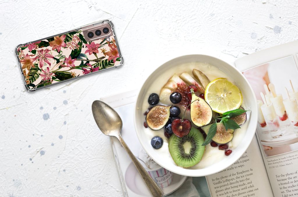 Samsung Galaxy S21 Plus Case Flowers B2C Telecom