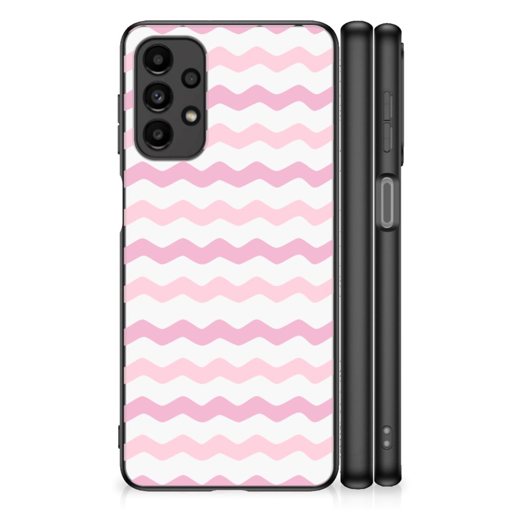 Samsung Galaxy A13 4G Back Case Waves Roze
