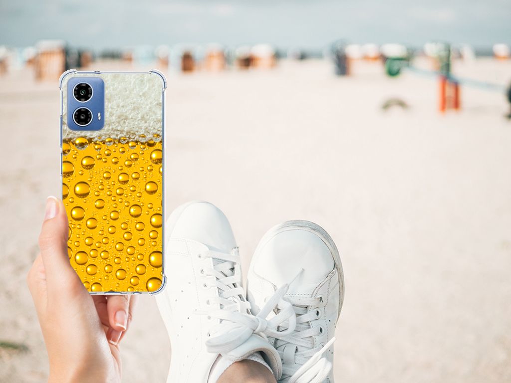 Motorola Moto G34 Beschermhoes Bier B2C Telecom
