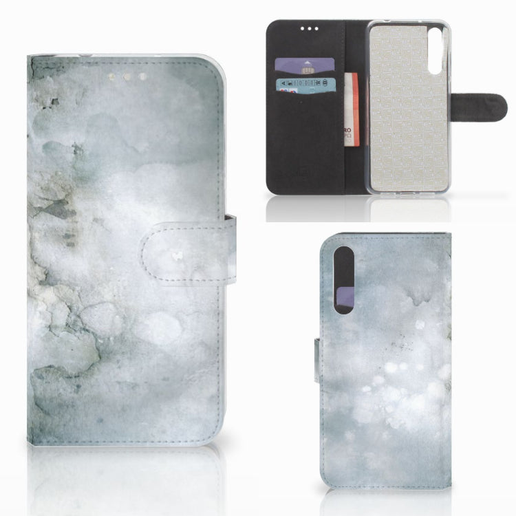 Hoesje Huawei P20 Pro Painting Grey