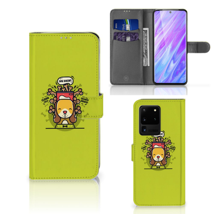 Samsung Galaxy S20 Ultra Leuk Hoesje Doggy Biscuit