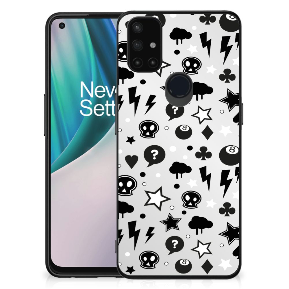 Telefoonhoesje OnePlus Nord N10 5G Silver Punk