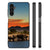 Samsung Galaxy A14 5G Dierenprint Telefoonhoesje Olifanten met olifanten en kleurrijke luchtachtergrond