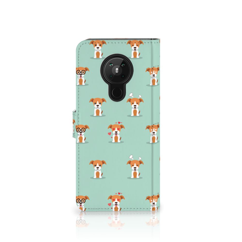 Nokia 5.3 Telefoonhoesje met Pasjes Pups
