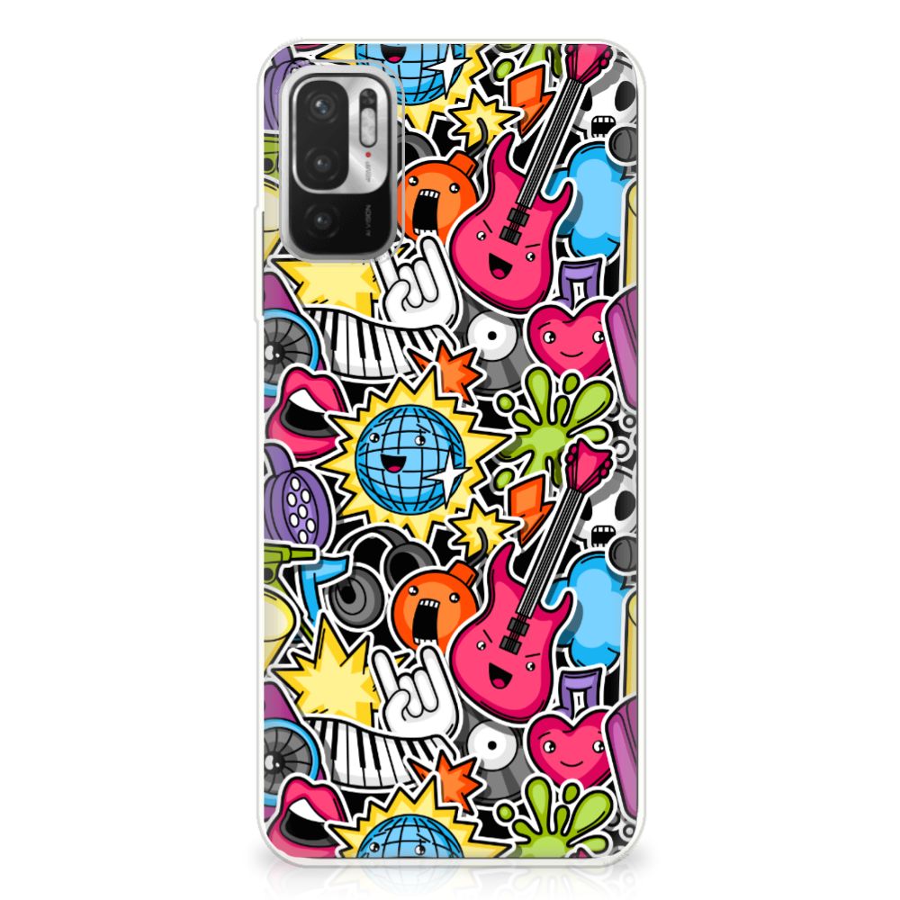 Xiaomi Redmi Note 10/10T 5G | Poco M3 Pro Silicone Back Cover Punk Rock