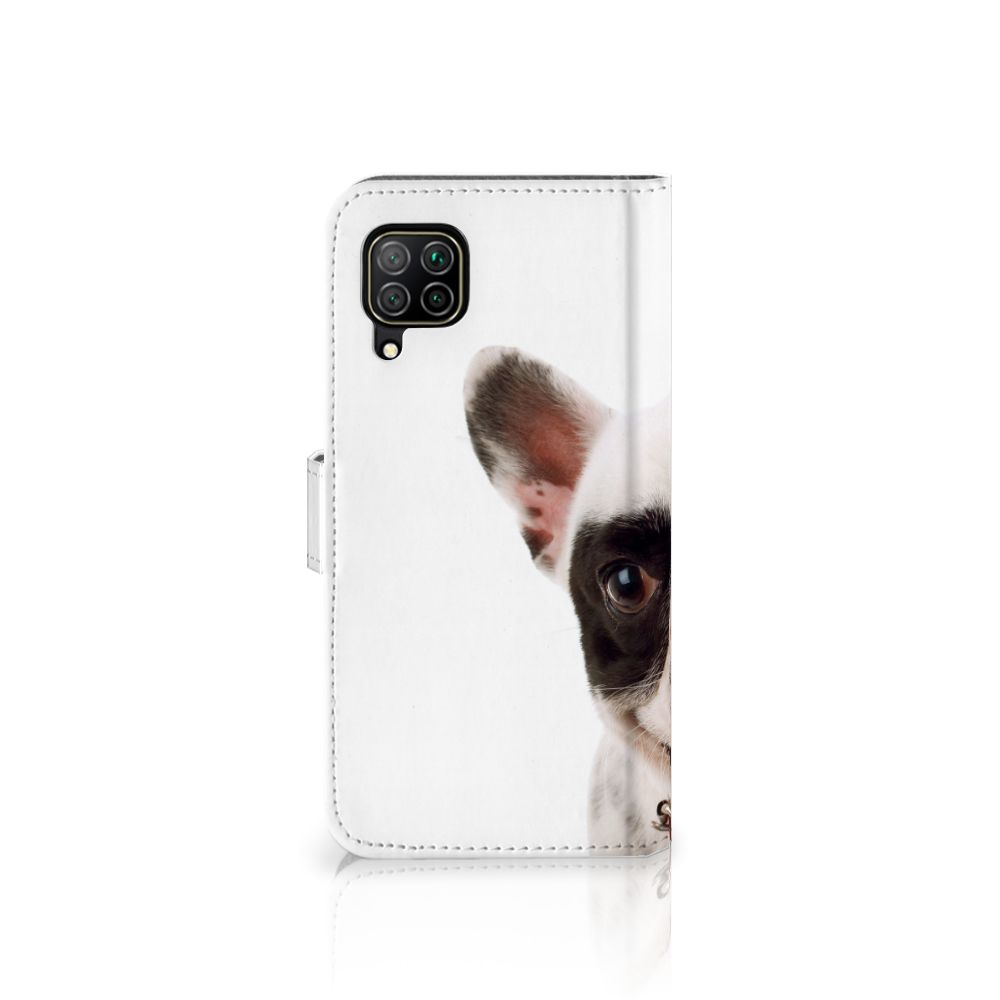 Huawei P40 Lite Telefoonhoesje met Pasjes Franse Bulldog