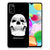 Silicone Back Case Samsung Galaxy A41 Skull Eyes