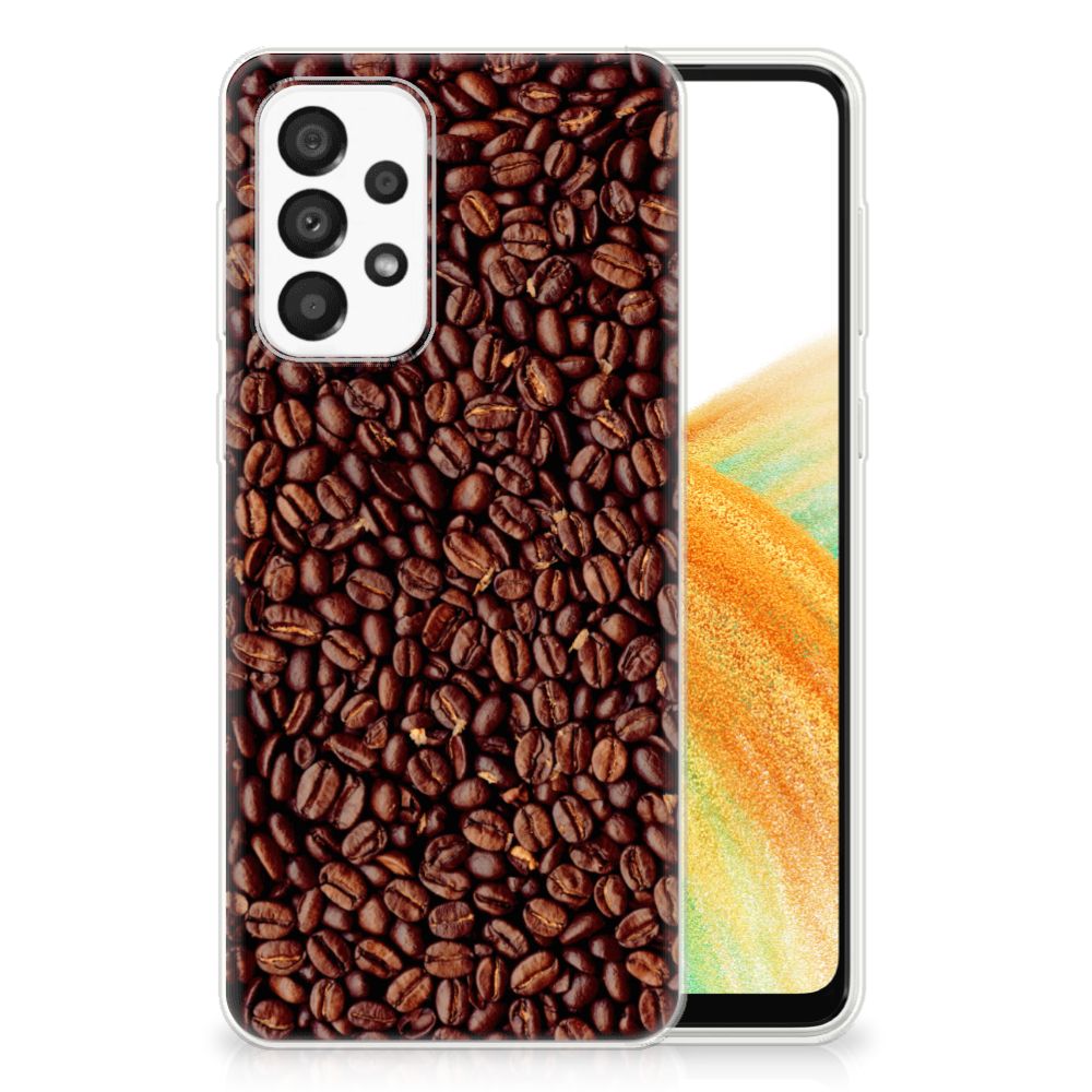 Samsung Galaxy A33 5G Siliconen Case Koffiebonen B2C Telecom