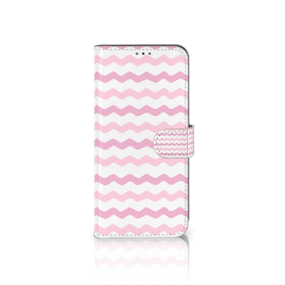 Samsung Galaxy A03s Telefoon Hoesje Waves Roze
