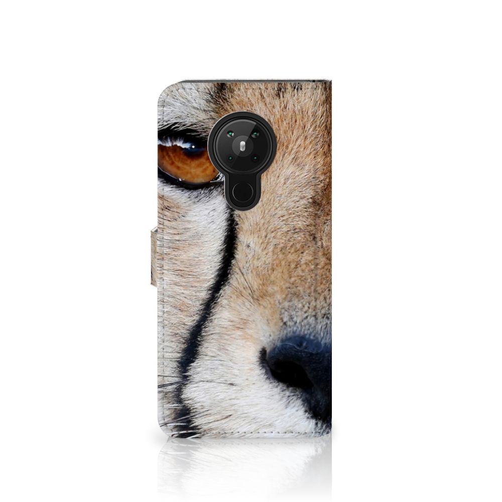 Nokia 5.3 Telefoonhoesje met Pasjes Cheetah