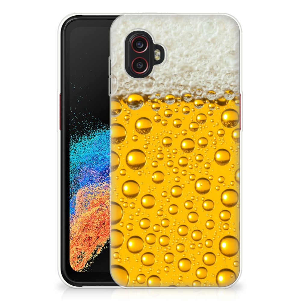 Samsung Galaxy Xcover 6 Pro Siliconen Case Bier