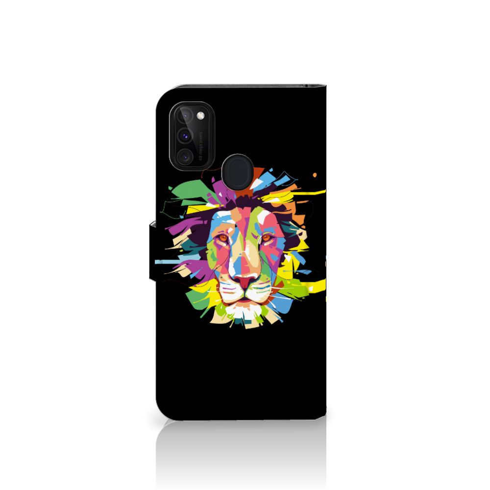 Samsung Galaxy M21 | M30s Leuk Hoesje Lion Color