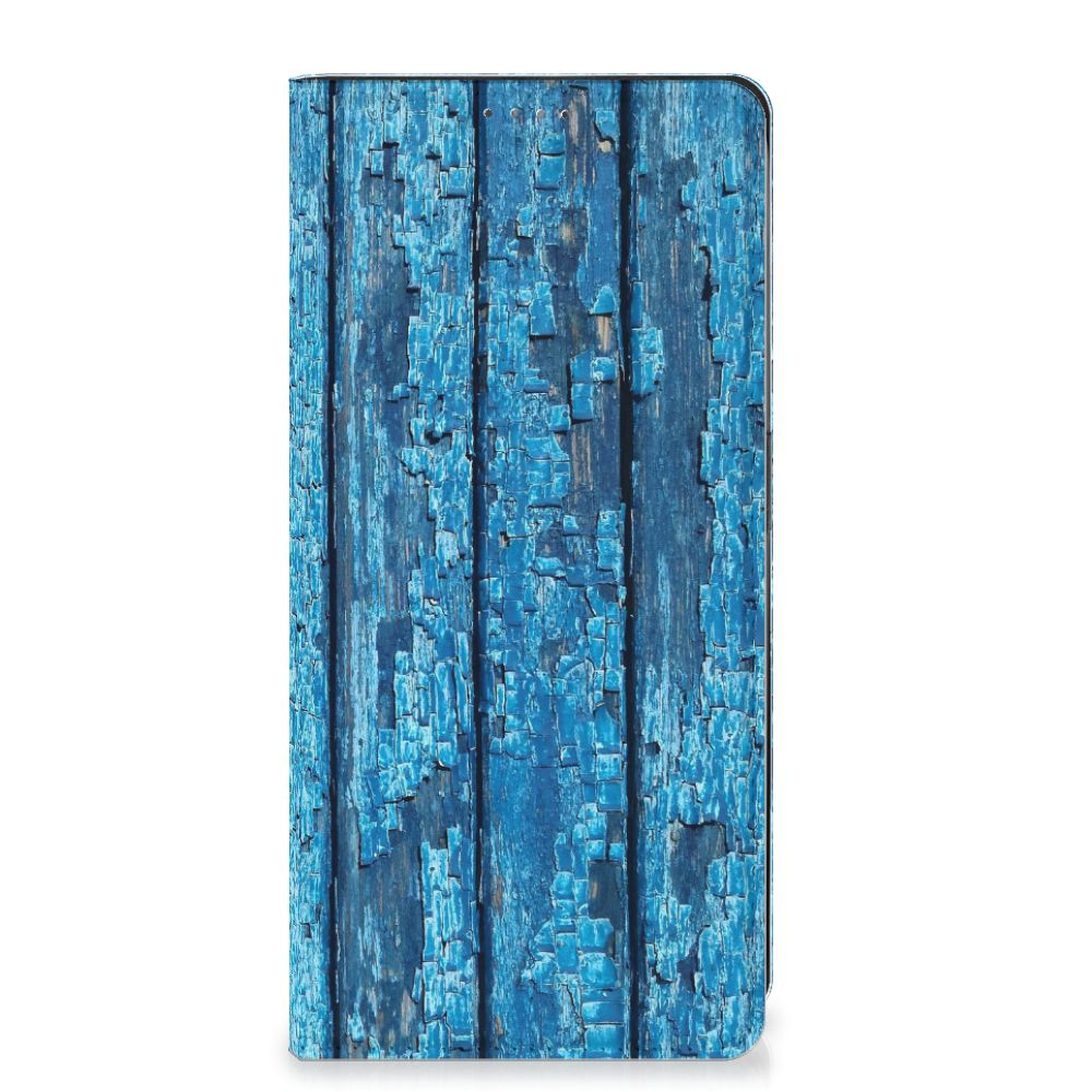 Nothing Phone (2) Book Wallet Case Wood Blue