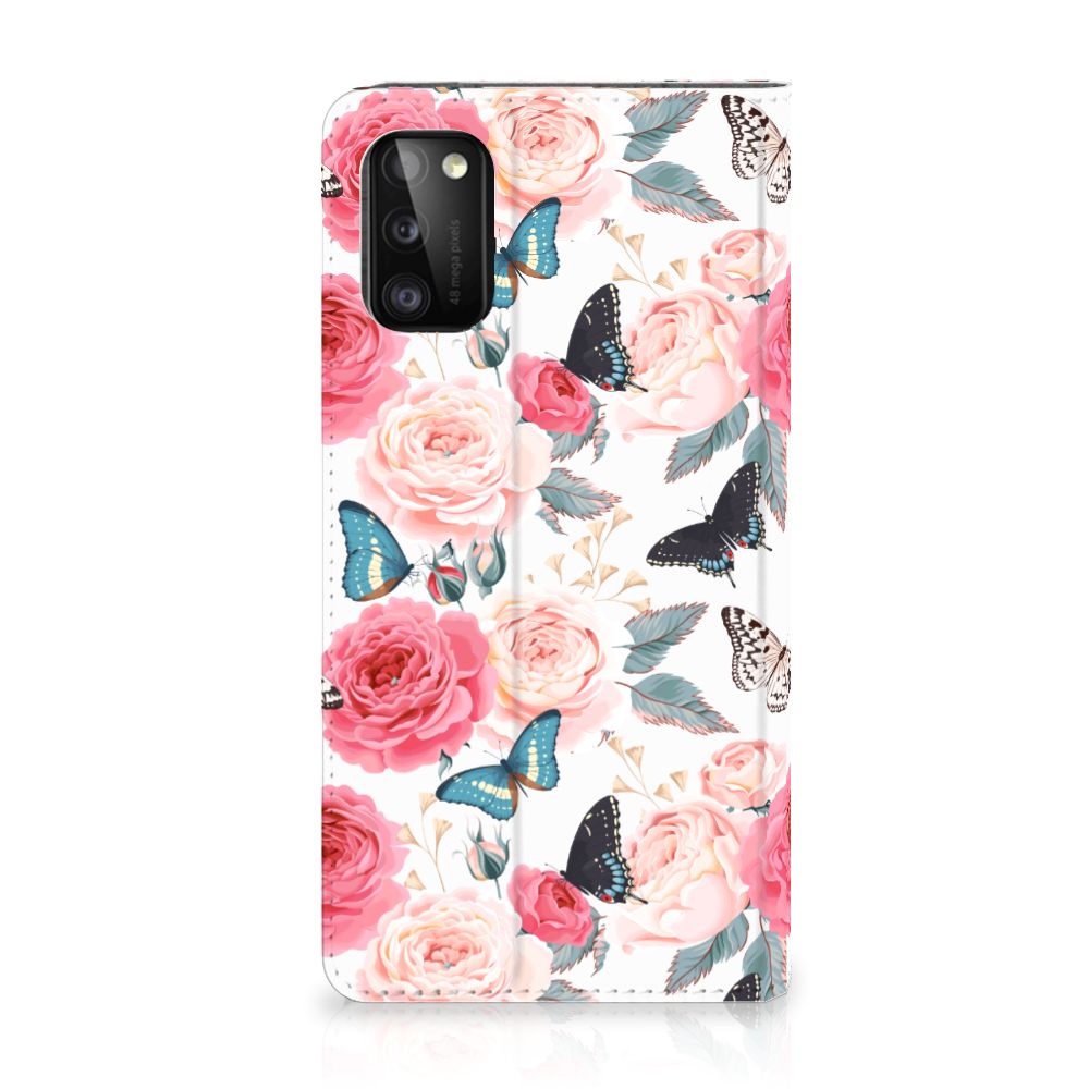 Samsung Galaxy A41 Smart Cover Butterfly Roses - B2C Telecom