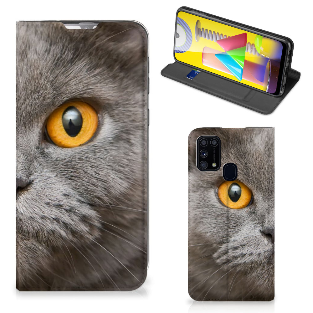 Hoesje maken Samsung Galaxy M31 Britse Korthaar