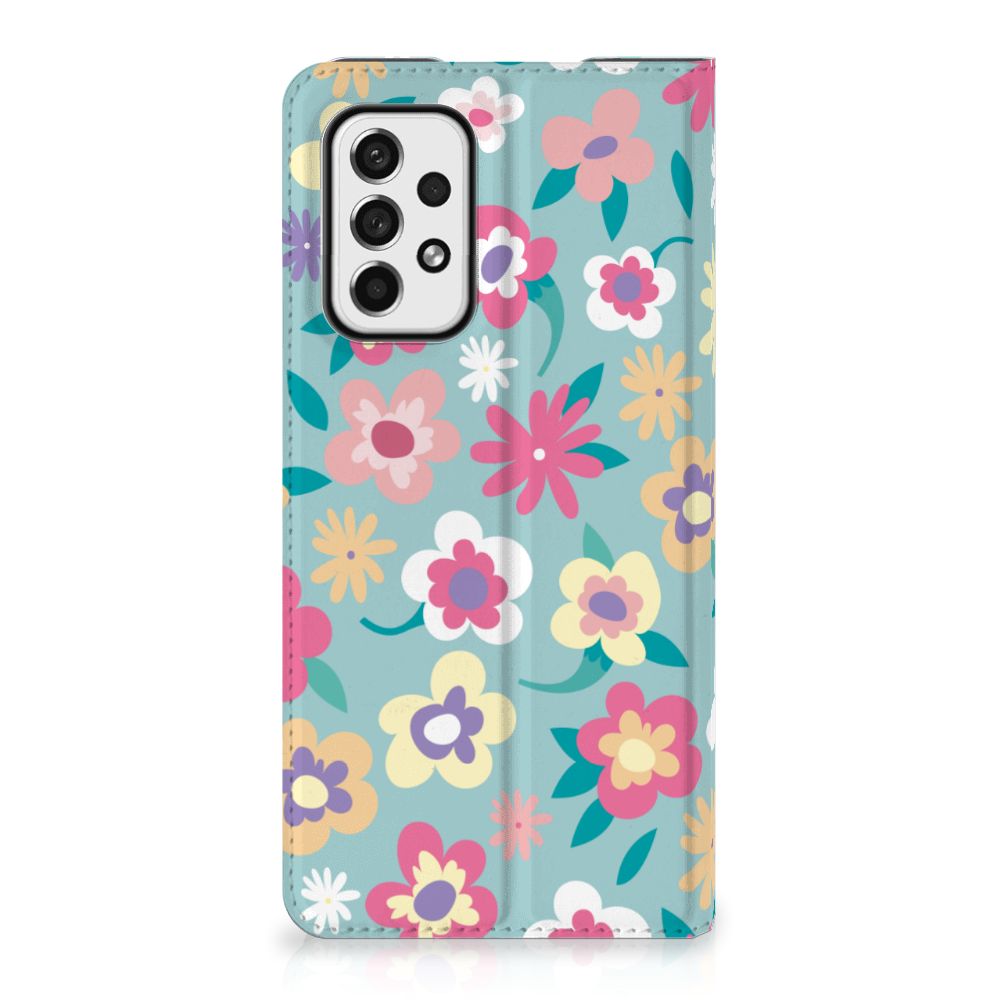 Samsung Galaxy A73 Smart Cover Flower Power - B2C Telecom