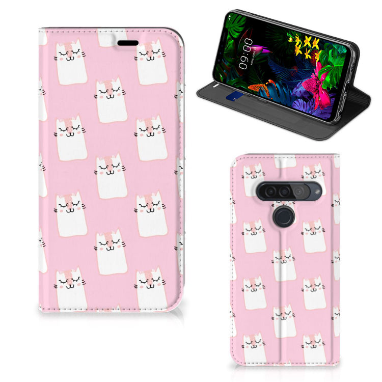 LG G8s Thinq Hoesje maken Sleeping Cats