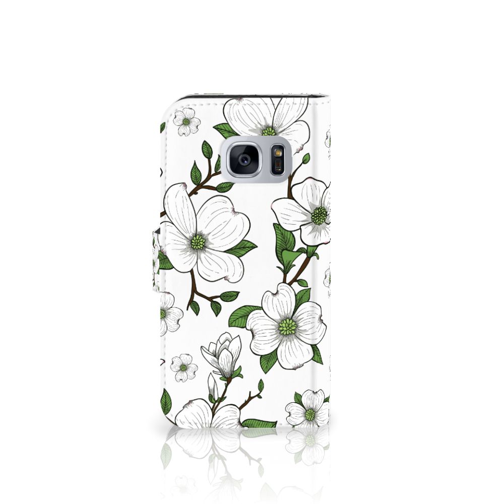 Samsung Galaxy S7 Hoesje Dogwood Flowers