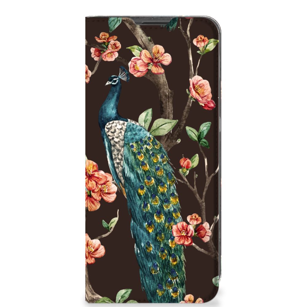 OnePlus 10 Pro Hoesje maken Pauw met Bloemen - B2C Telecom