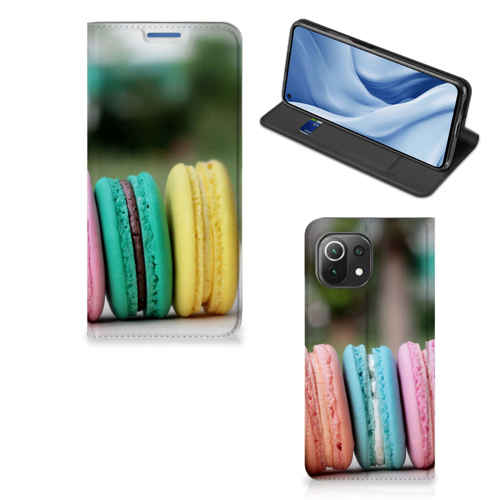 Xiaomi 11 Lite NE 5G | Mi 11 Lite Flip Style Cover Macarons