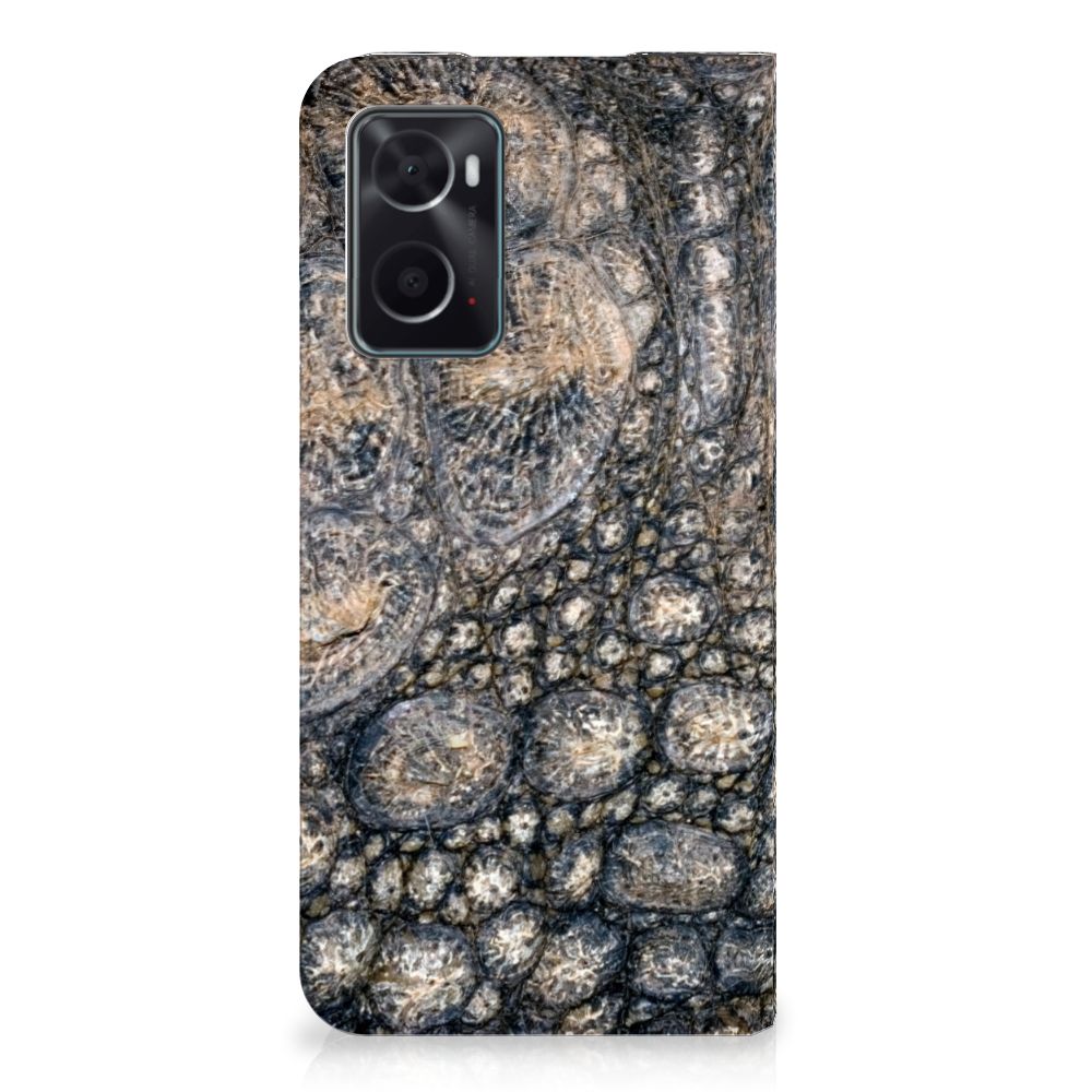 OPPO A96 | A76 Hoesje maken Krokodillenprint - B2C Telecom