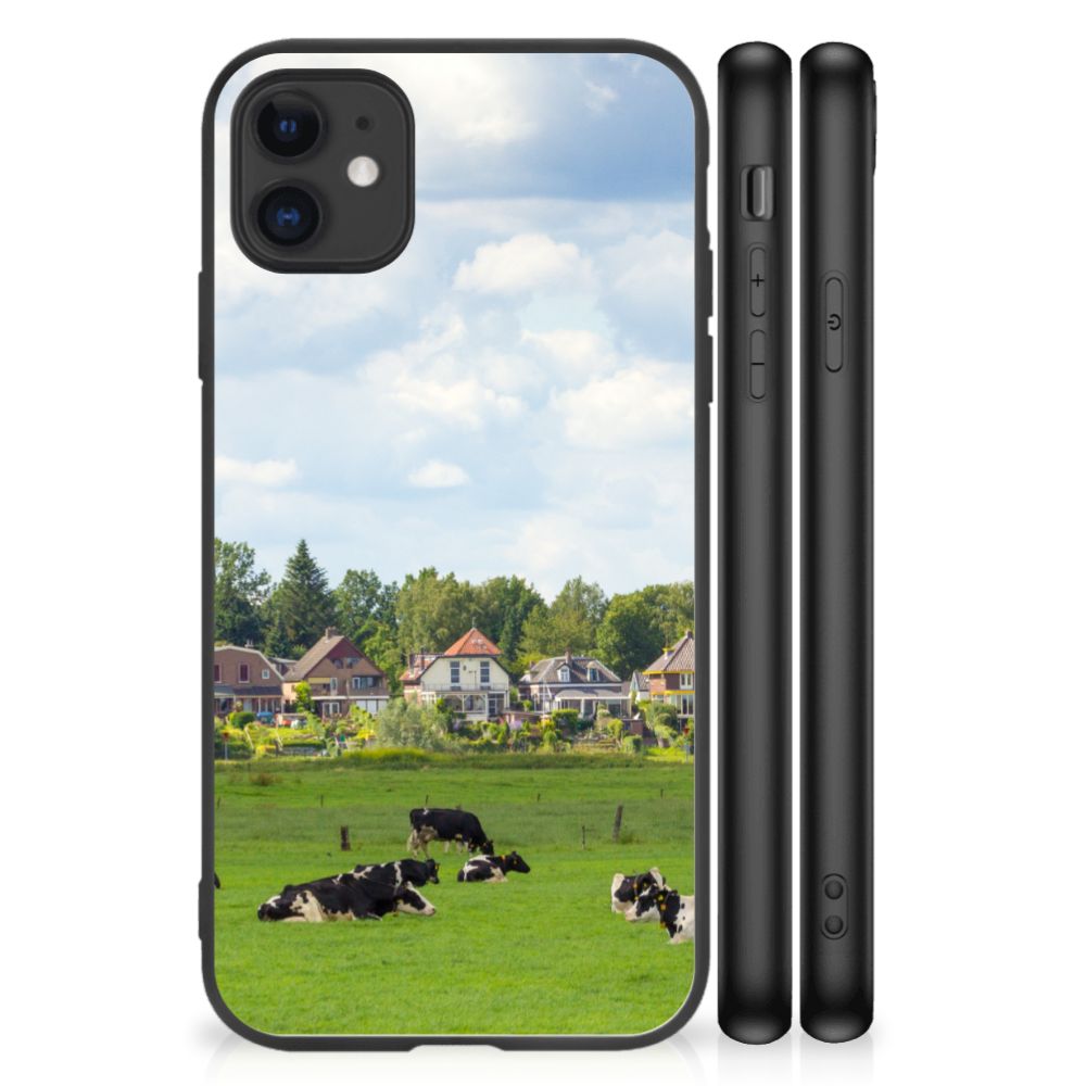 iPhone 11 Dierenprint Telefoonhoesje Koeien B2C Telecom