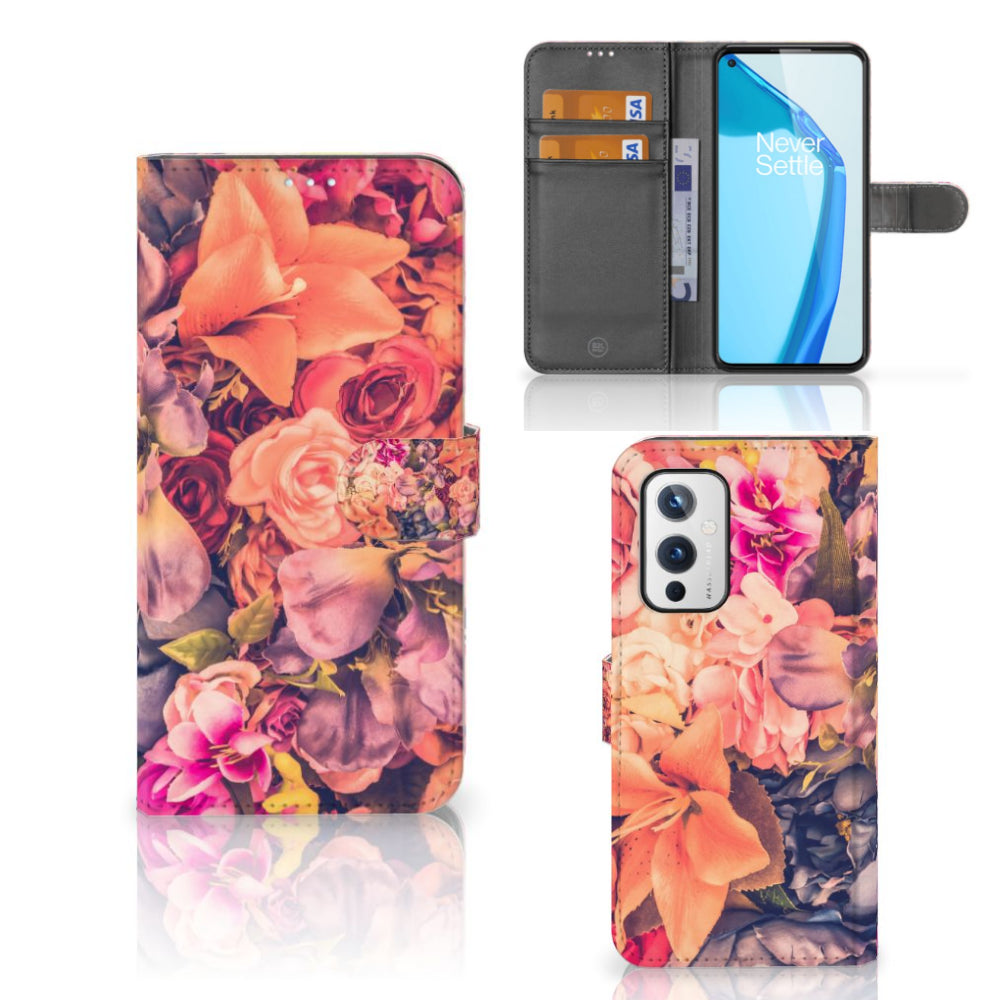 OnePlus 9 Hoesje Bosje Bloemen