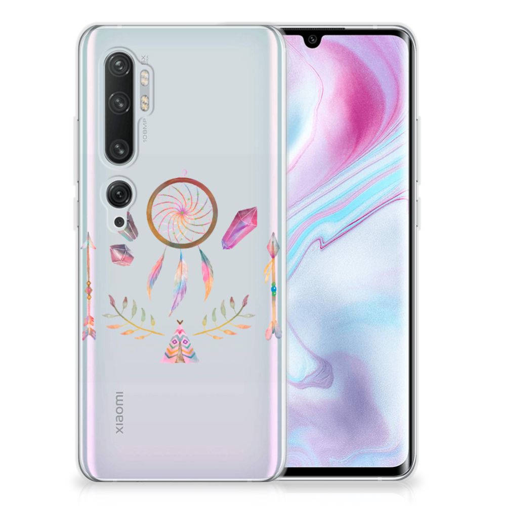 Xiaomi Mi Note 10 Pro Telefoonhoesje met Naam Boho Dreamcatcher