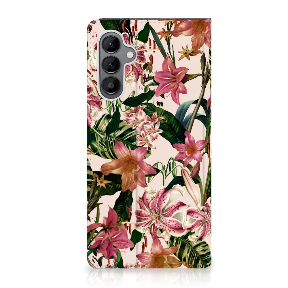 Samsung Galaxy A34 Smart Cover Flowers - B2C Telecom