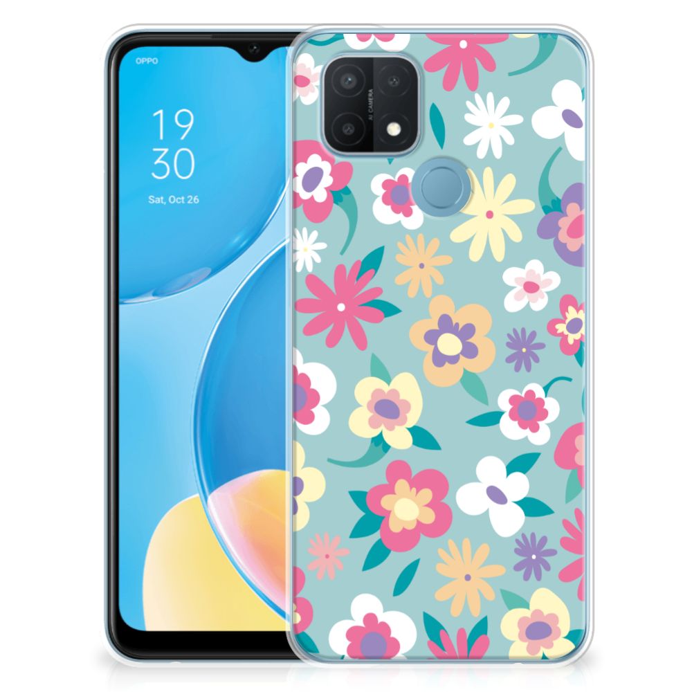 OPPO A15 TPU Case Flower Power B2C Telecom