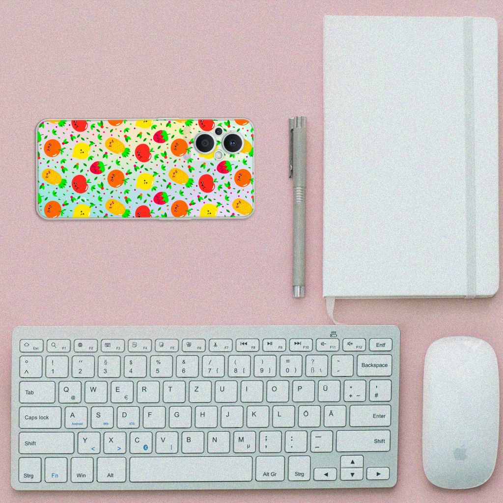 OPPO Reno8 Lite Siliconen Case Fruits B2C Telecom