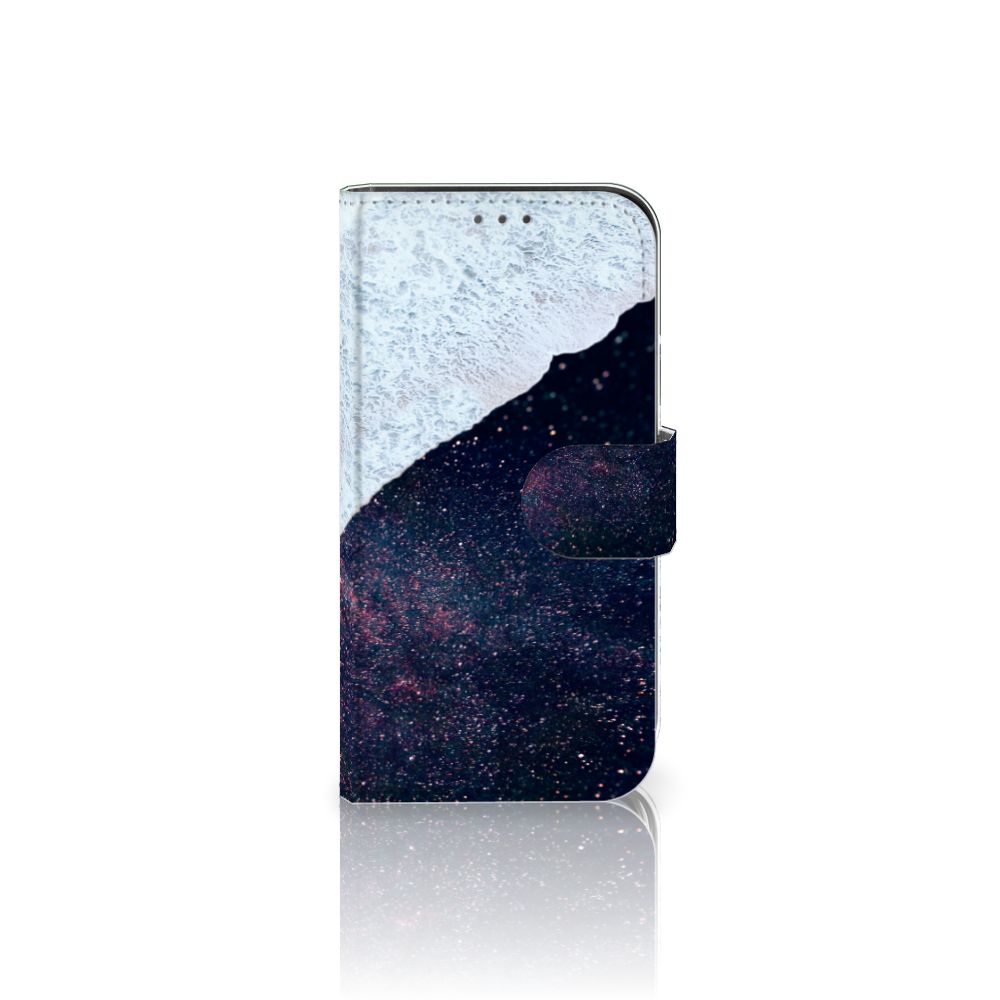 Apple iPhone 12 Mini Book Case Sea in Space
