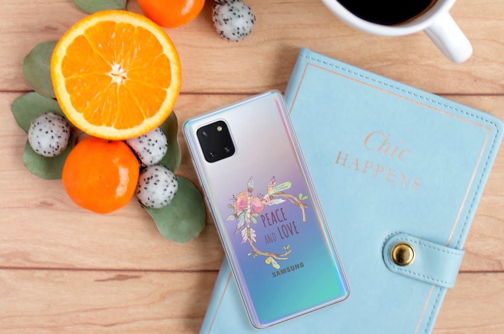Samsung Galaxy Note 10 Lite Telefoonhoesje met Naam Boho Text B2C Telecom