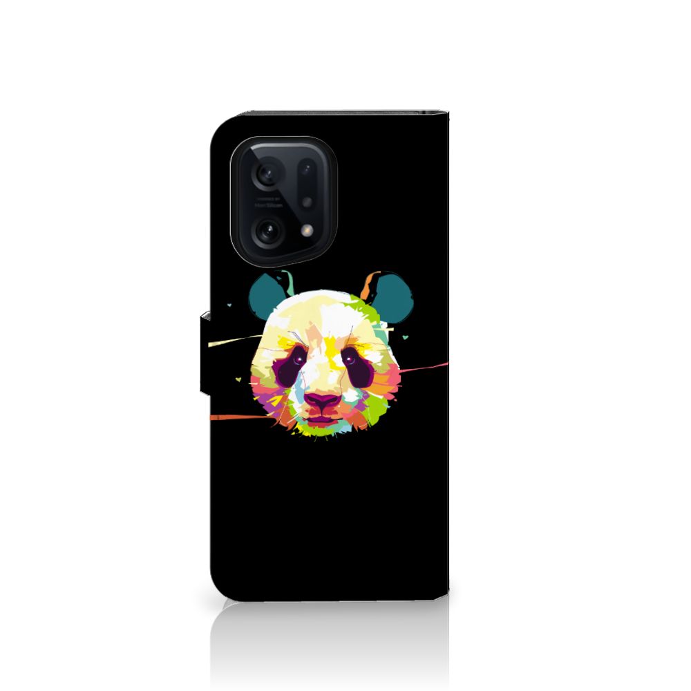 OPPO Find X5 Leuk Hoesje Panda Color