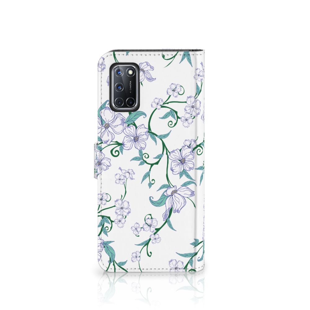 OPPO A72 | OPPO A52 Uniek Hoesje Blossom White