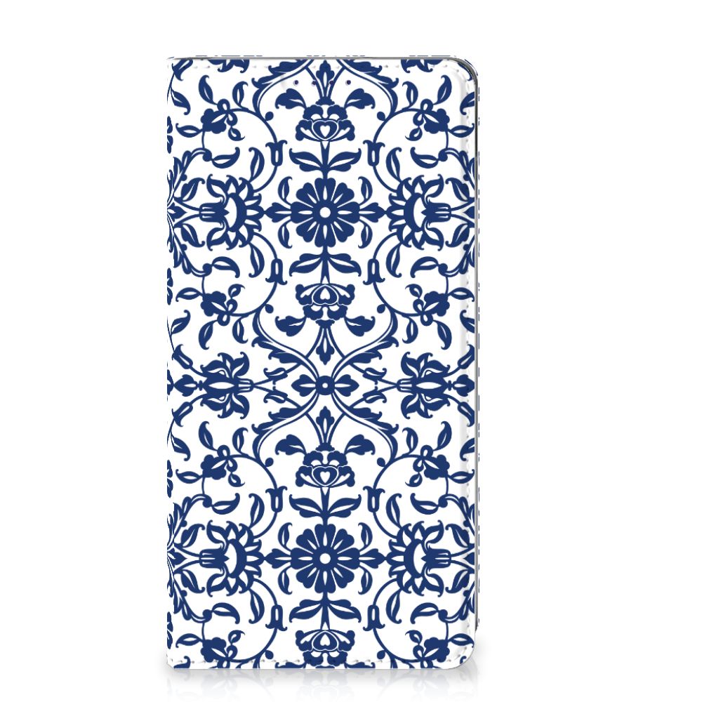 Samsung Galaxy S10 Smart Cover Flower Blue
