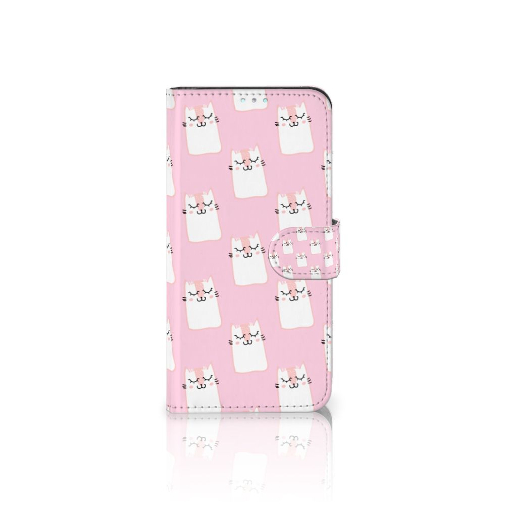 Samsung Galaxy A41 Telefoonhoesje met Pasjes Sleeping Cats