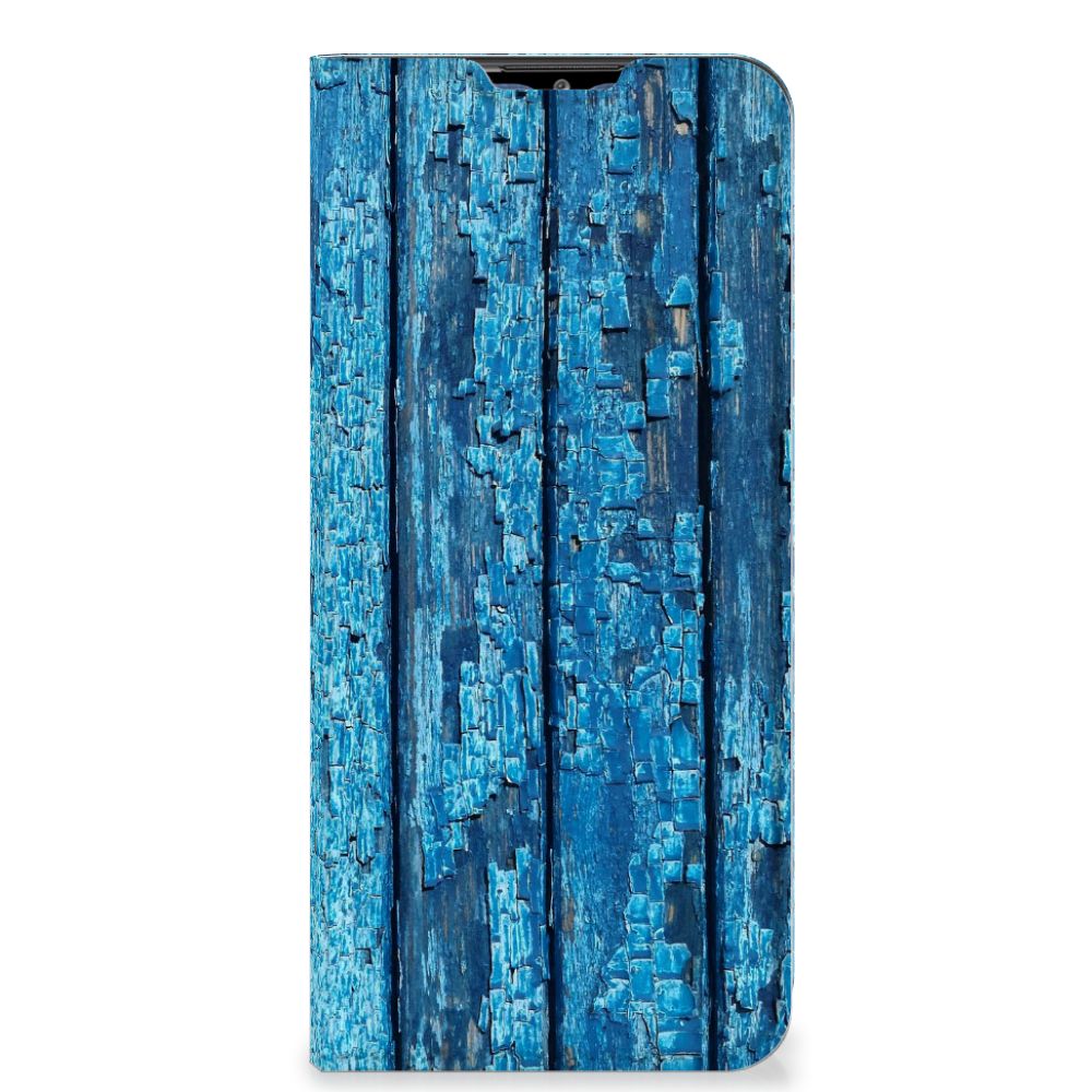 Samsung Galaxy M02s | A02s Book Wallet Case Wood Blue - B2C Telecom
