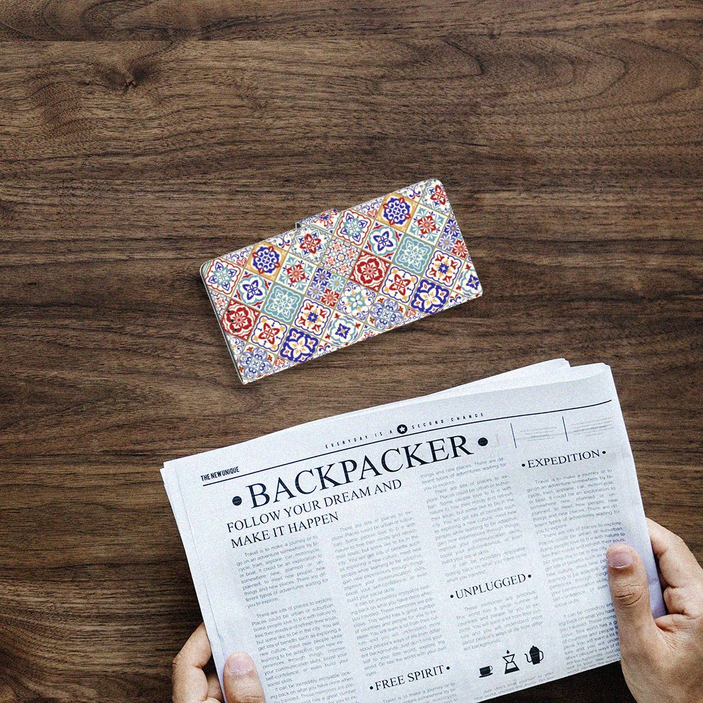 Samsung Galaxy A02s | M02s Bookcase Tiles Color