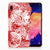 Silicone Back Case Samsung Galaxy A10 Angel Skull Rood