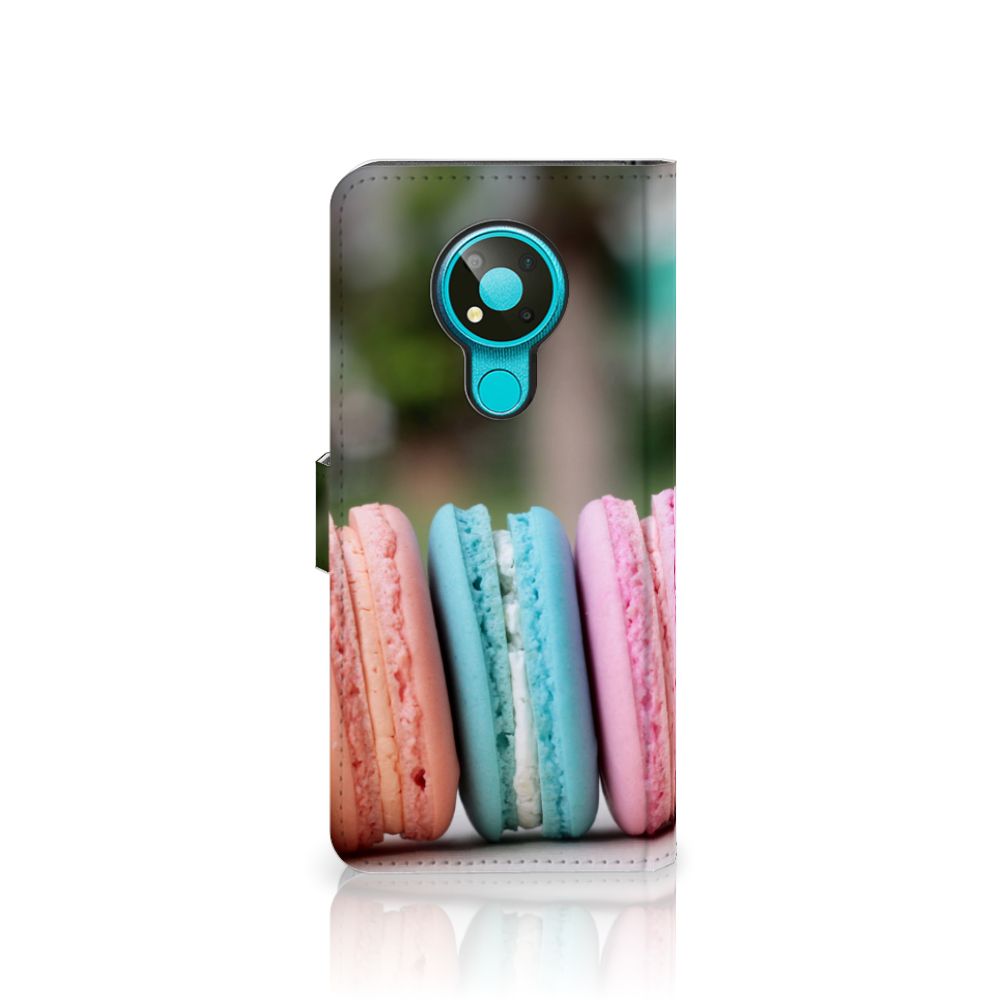 Nokia 3.4 Book Cover Macarons