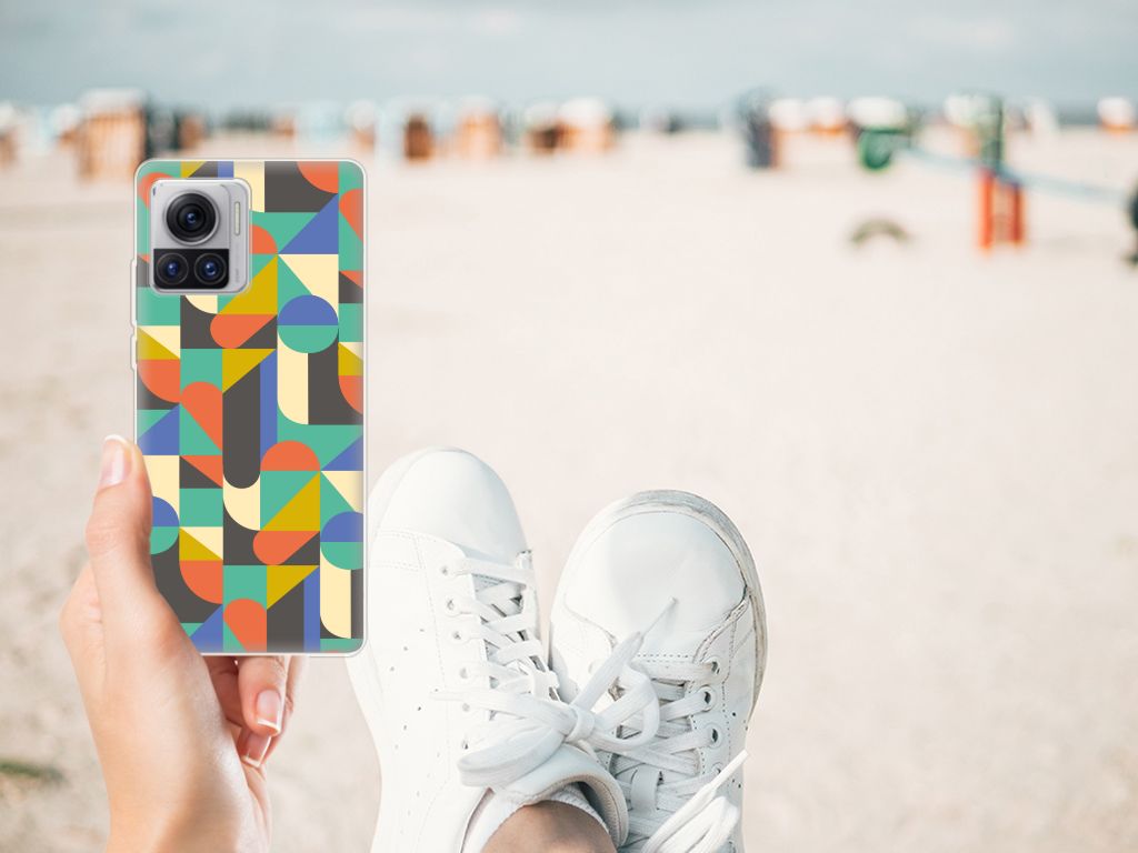 Motorola Moto X30 Pro TPU bumper Funky Retro B2C Telecom