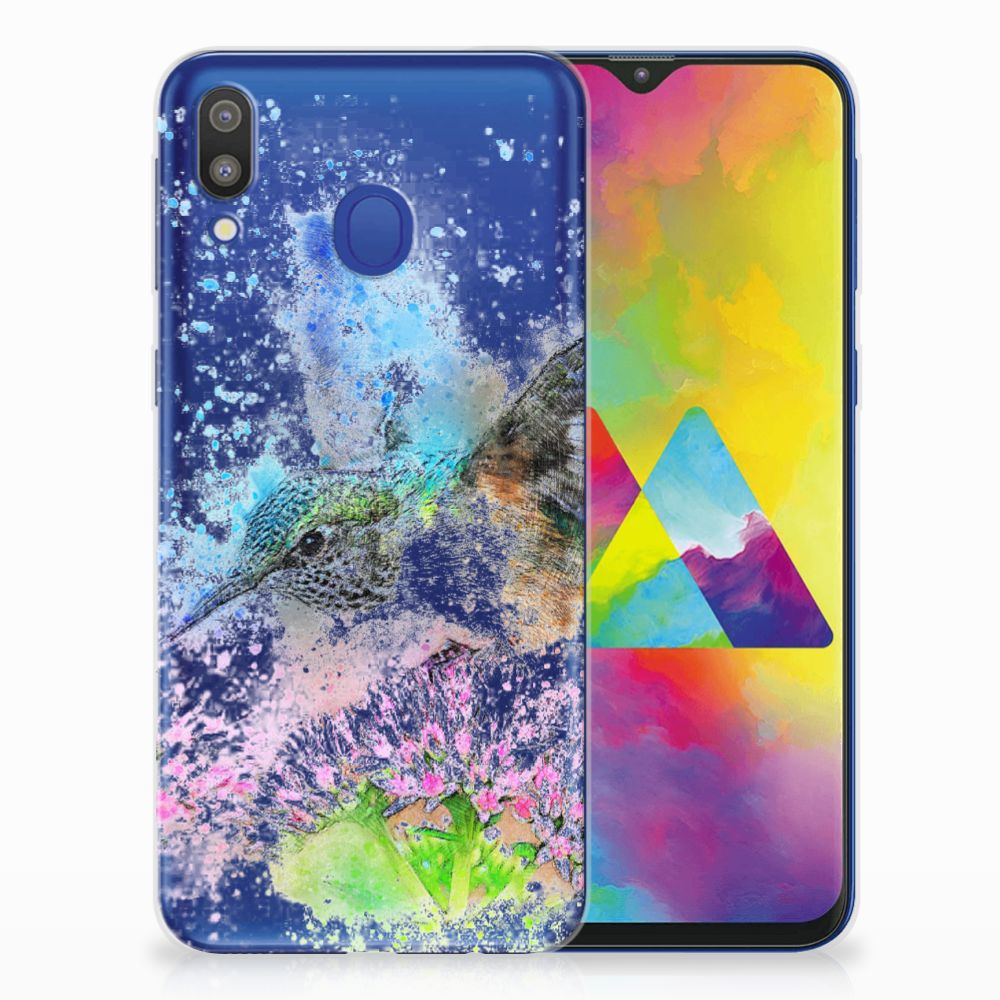 Hoesje maken Samsung Galaxy M20 (Power) Vogel