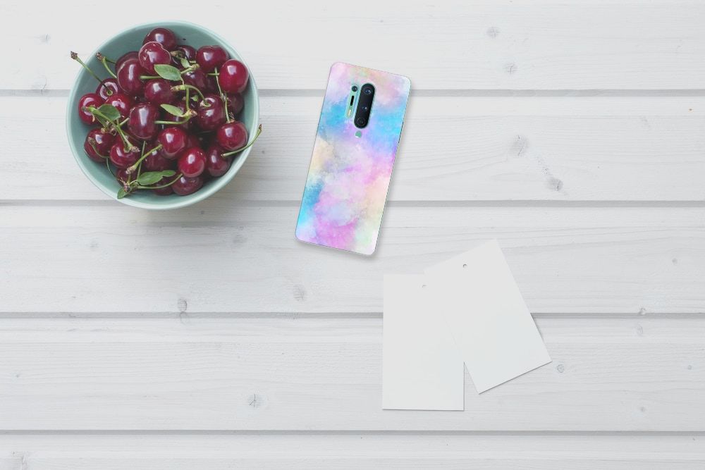 Hoesje maken OnePlus 8 Pro Watercolor Light