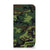 iPhone 15 Pro Hoesje met Magneet Army Dark - camouflage design in groene en zwarte tinten 🌿