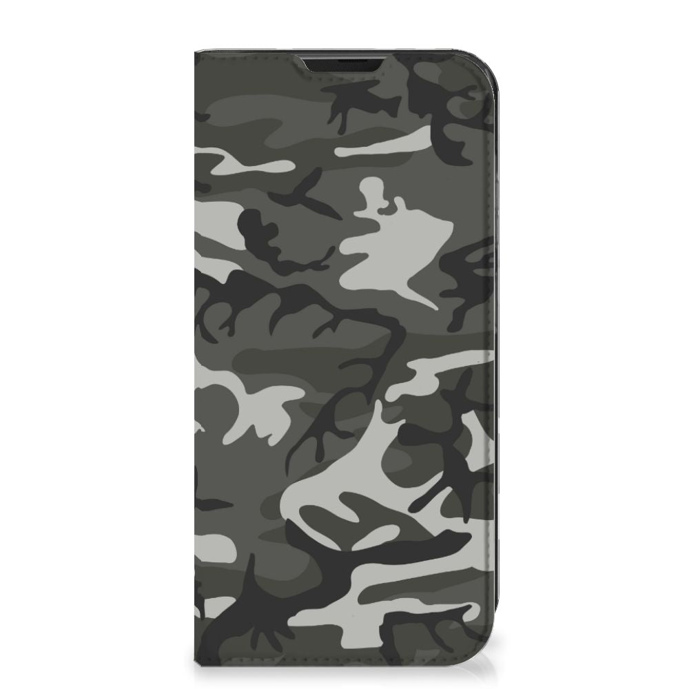Samsung Galaxy Xcover 6 Pro Hoesje met Magneet Army Light - B2C Telecom