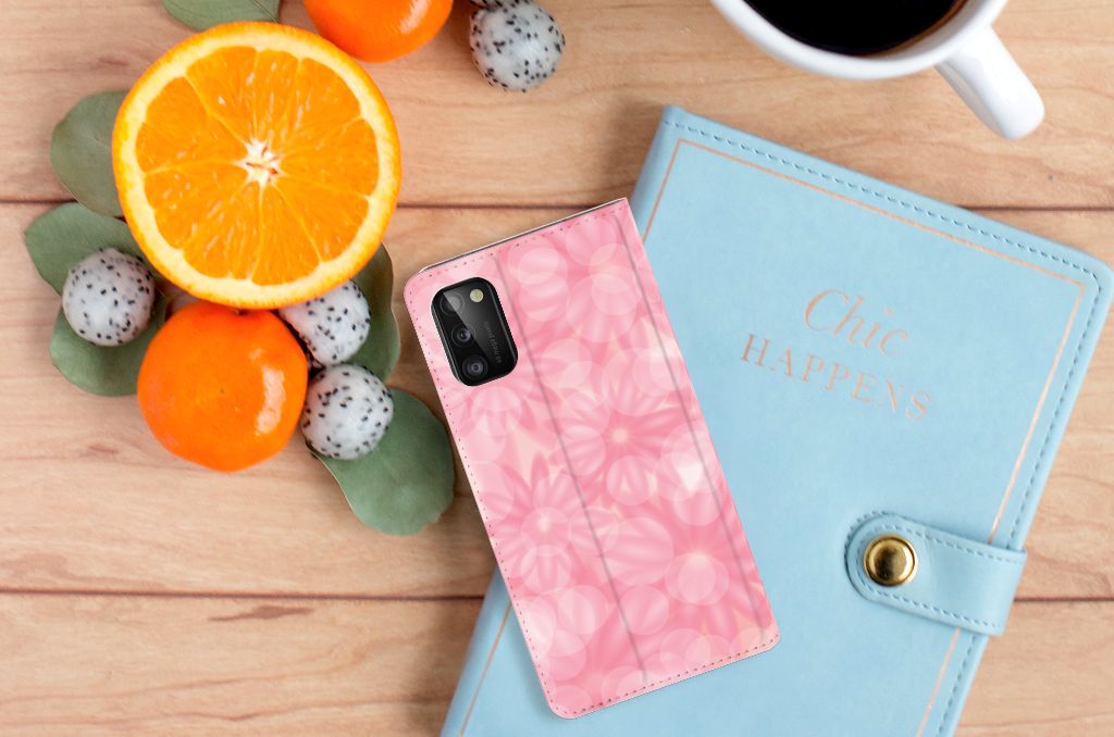 Samsung Galaxy A41 Smart Cover Spring Flowers - B2C Telecom