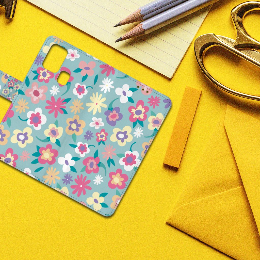 Samsung Galaxy M31 Hoesje Flower Power