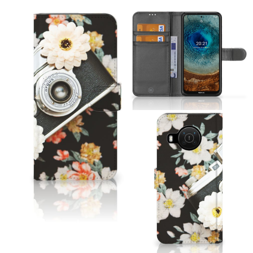 Nokia X10 | Nokia X20 Telefoonhoesje met foto Vintage Camera